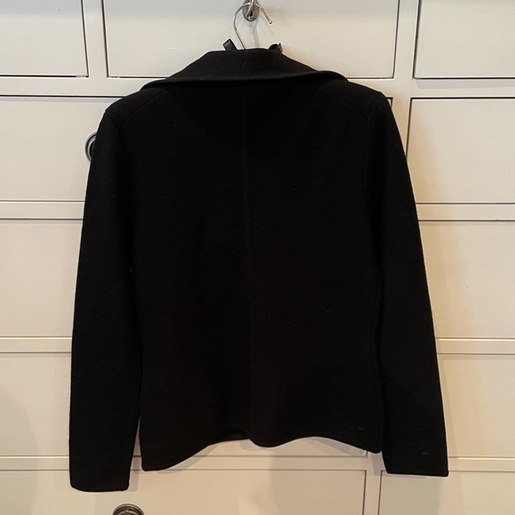 PORTS black knit wool blazer - Picture 2 of 5